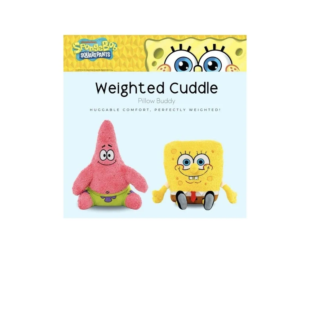 Patrick From SpongeBob Weighted Pillow Plush 3 Lbs Official Licesnsed